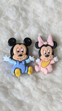 Baby Mickey and Minnie Plannar Set