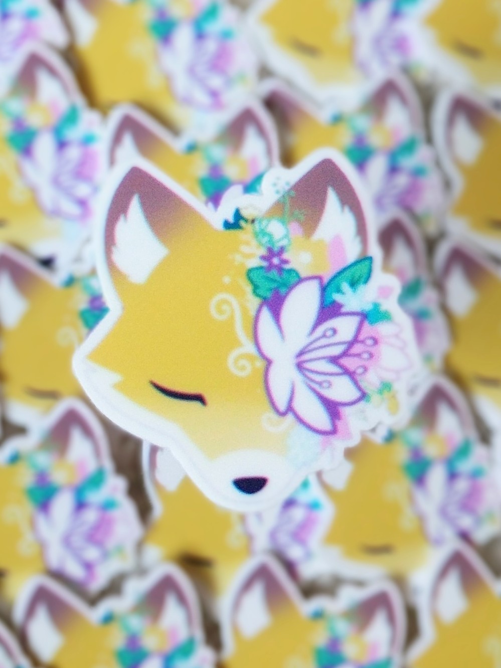 Fox Face Floral Plannar