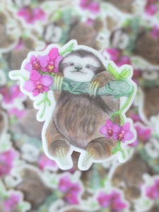 Floral Sloth Plannar