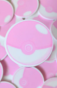 Pink Pokeball Plannar