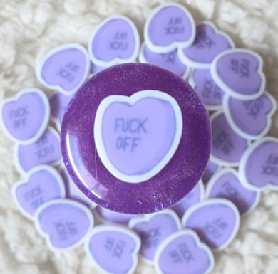 Mini Fuck Off Conversation Heart Plannar