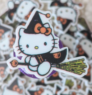 Hello Kitty Flying On A Broom Plannar