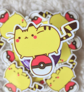 Pokemon Pikachu Fat Cat Style Plannar