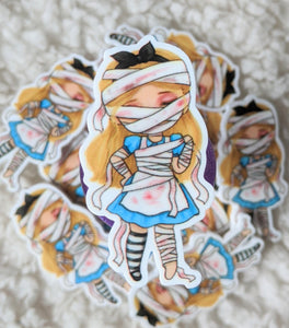 Halloween Alice in Wonderland Mummy Plannar