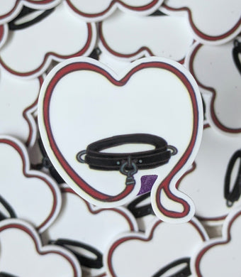 Leash And Collar Heart Plannar