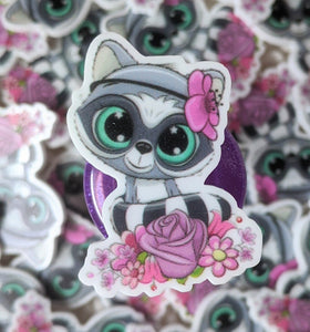 Floral Raccoon Plannar