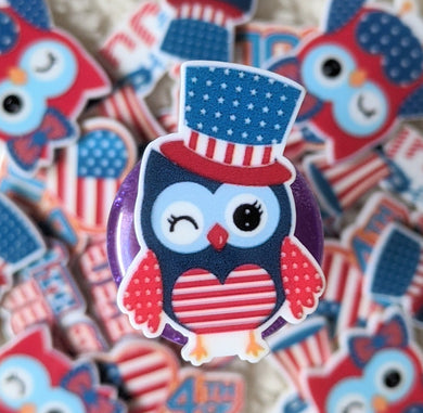 Patriotic Owl Plannar