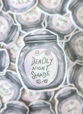 Deadly Nightshade Nightmare Before Christmas Plannar