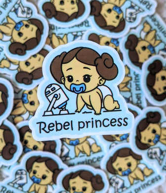 Baby Leia Peincess Rebel and R2D2 Plannar