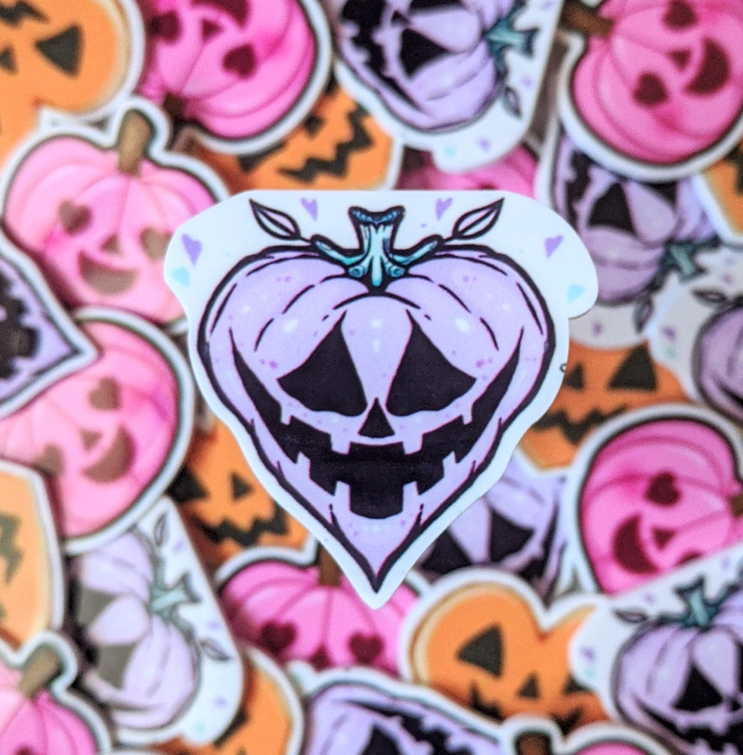 Kawaii Heart Spooky Jack O'Lantern Plannar