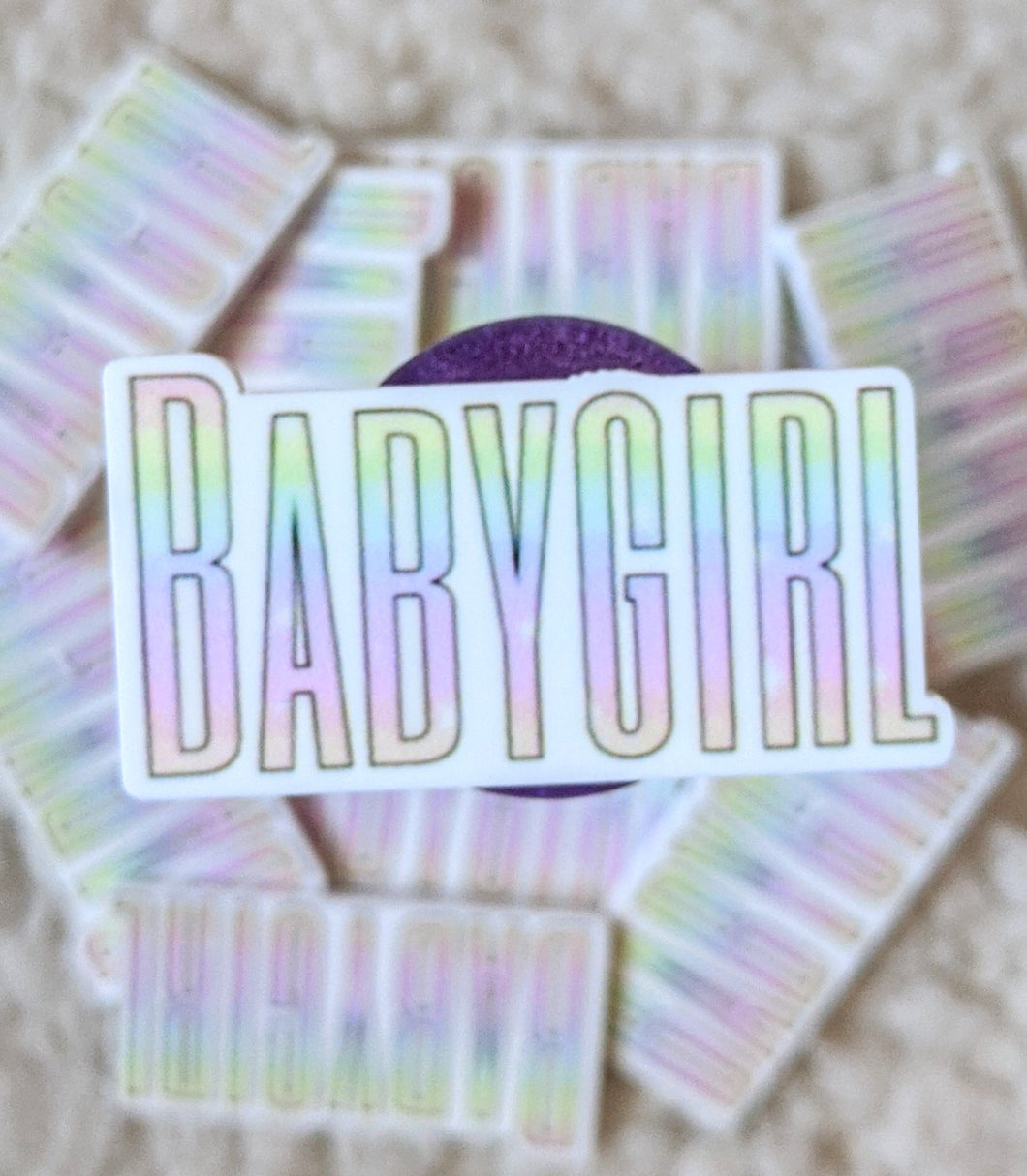 Babygirl Pastel Rainbow Plannar