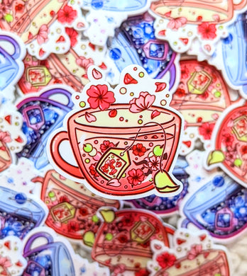 Cherry Blossom Tea Cup Plannar