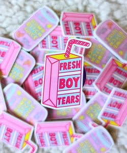 Fresh Boy Tears Juice Box Plannar