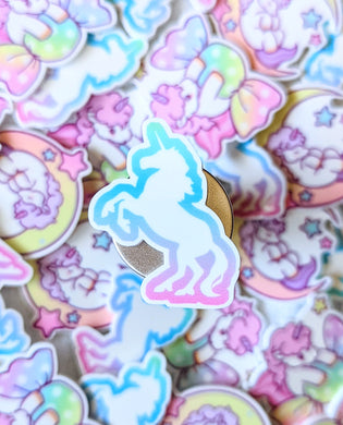 Rainbow Unicorn Silhouette Plannar