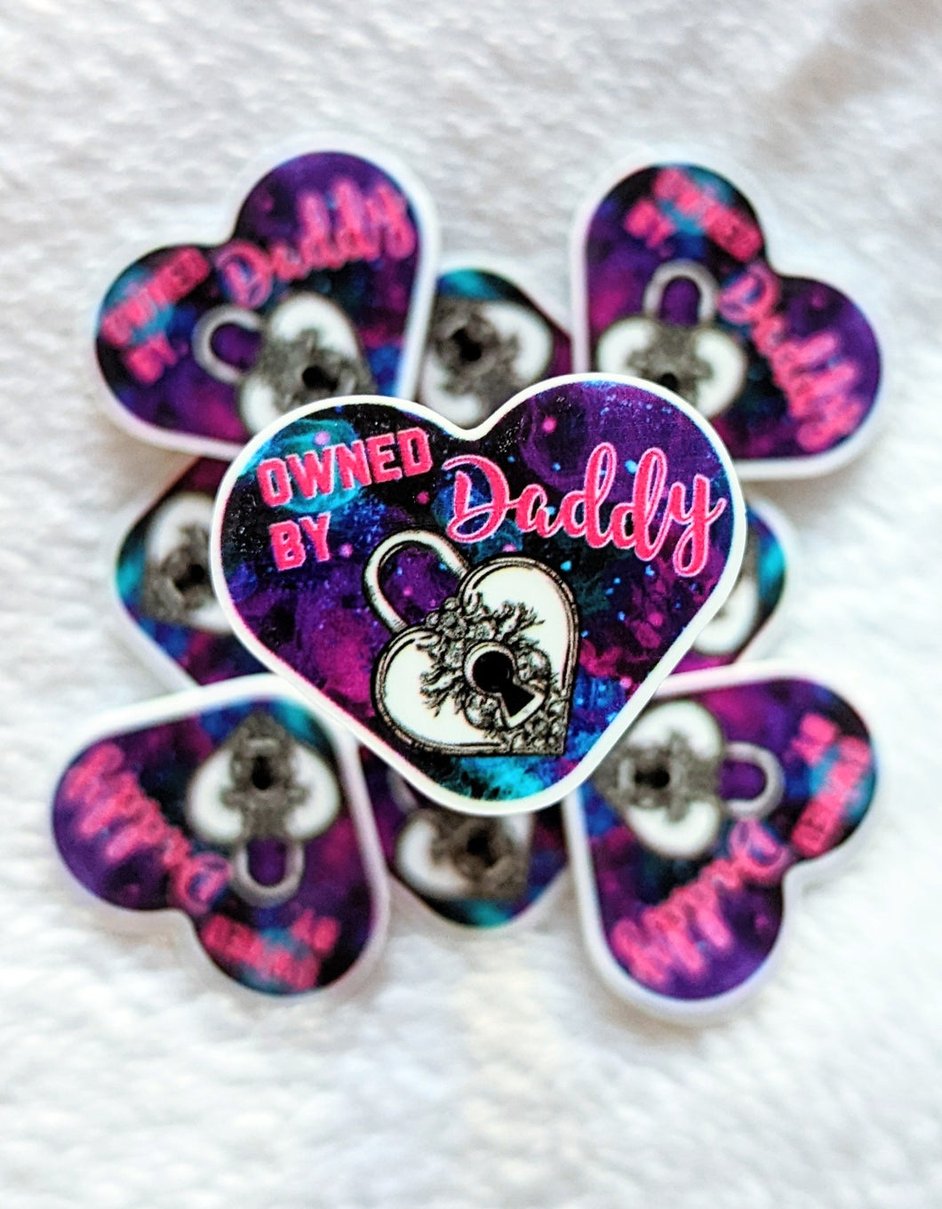 Owned By Daddy Galaxy Heart Plannar